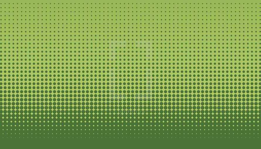 green halftone dots background 