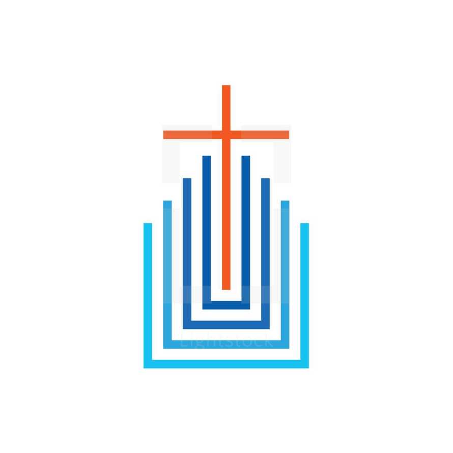 abstract church logo 