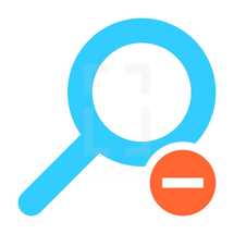 magnifying glass -