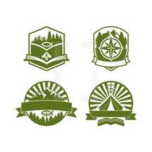 church camp badges 