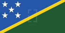 flag of Solomon Islands 