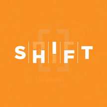 shift word logo