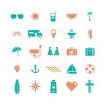 summer icons pack.