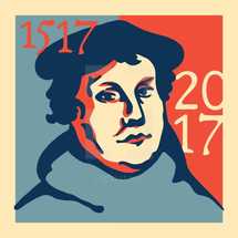 Martin Luther 1517 icon 