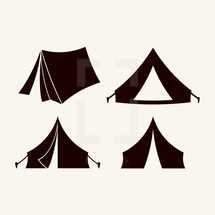 tent icons 