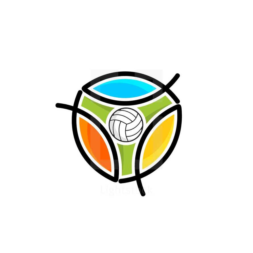 volleyball badge 