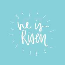 he is risen 
