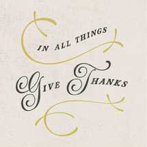 in all things give thanks 