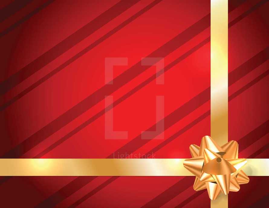 red Christmas present 