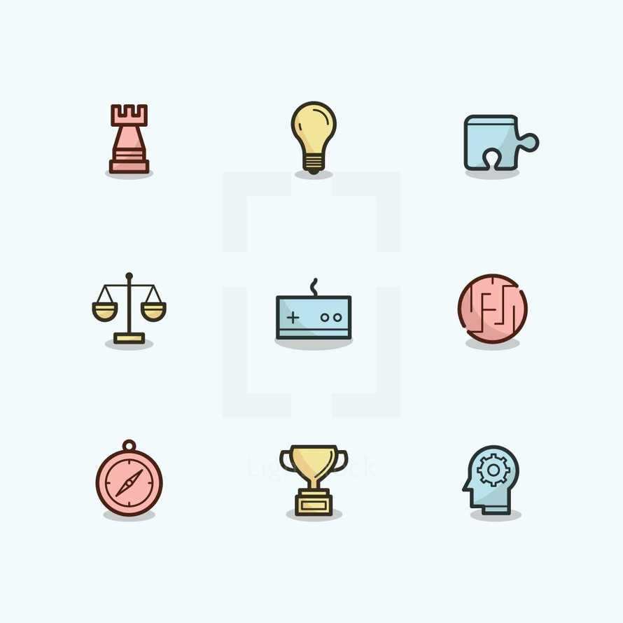 strategy icons 