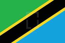 Flag of Tanzania 