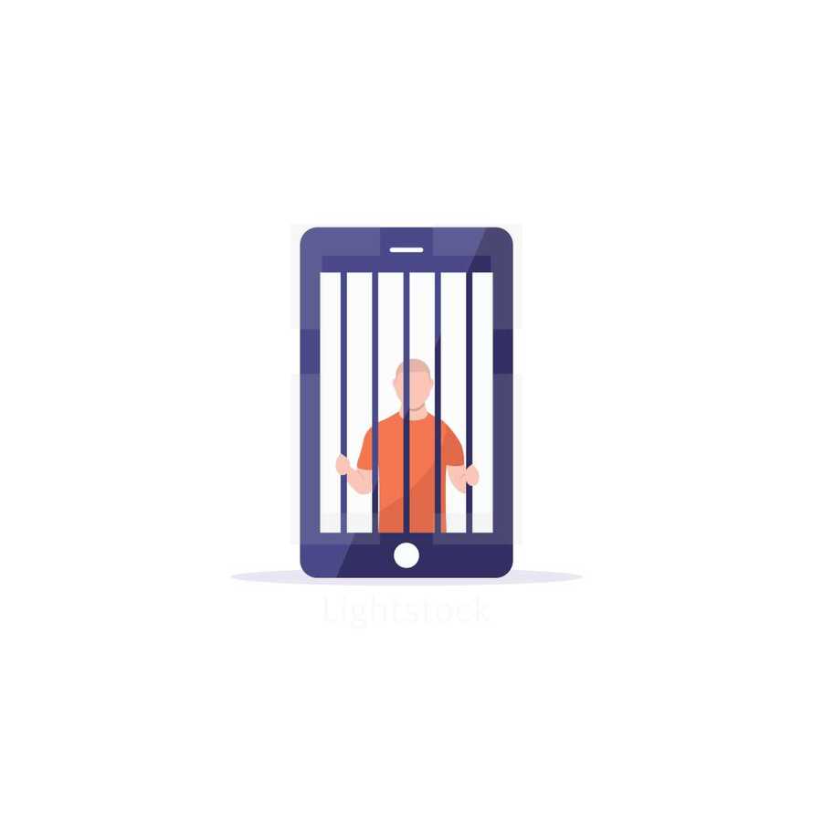 phone prison 