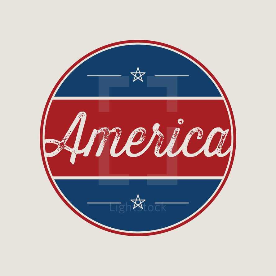 America badge 