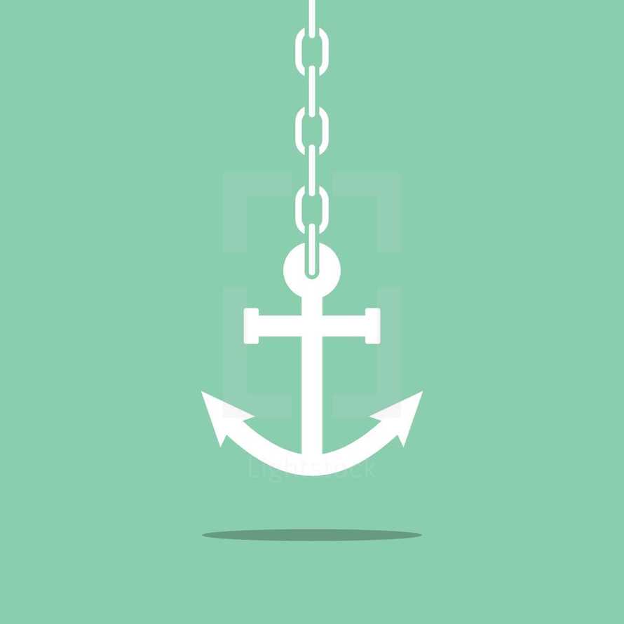 anchor and chain illustration.