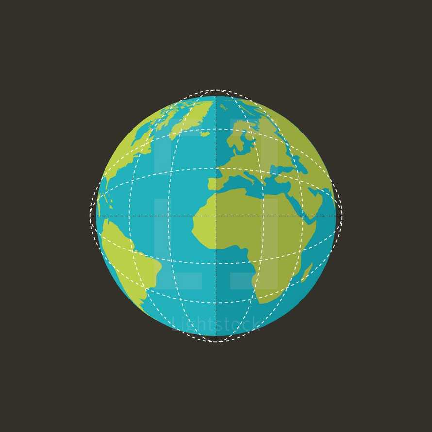 global connection vector illustration.