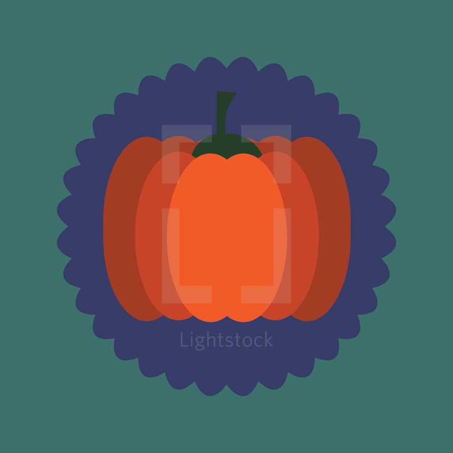 pumpkin badge 