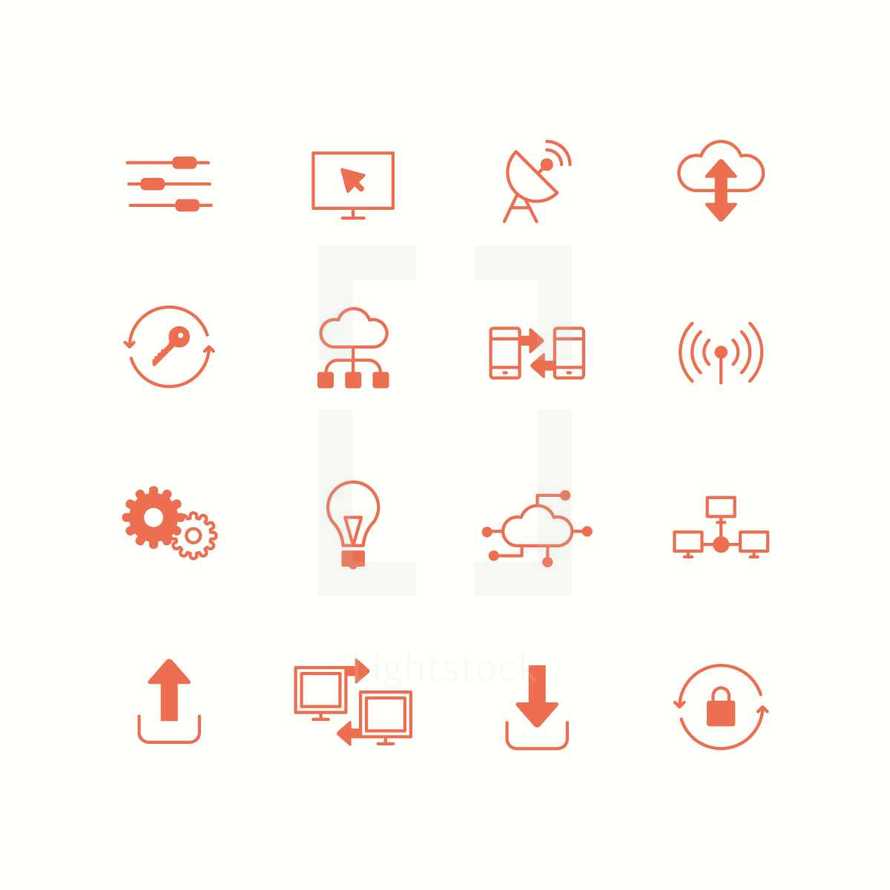 network icons