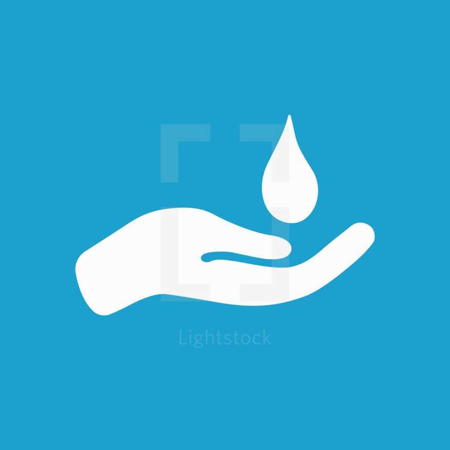 hand sanitizer logo