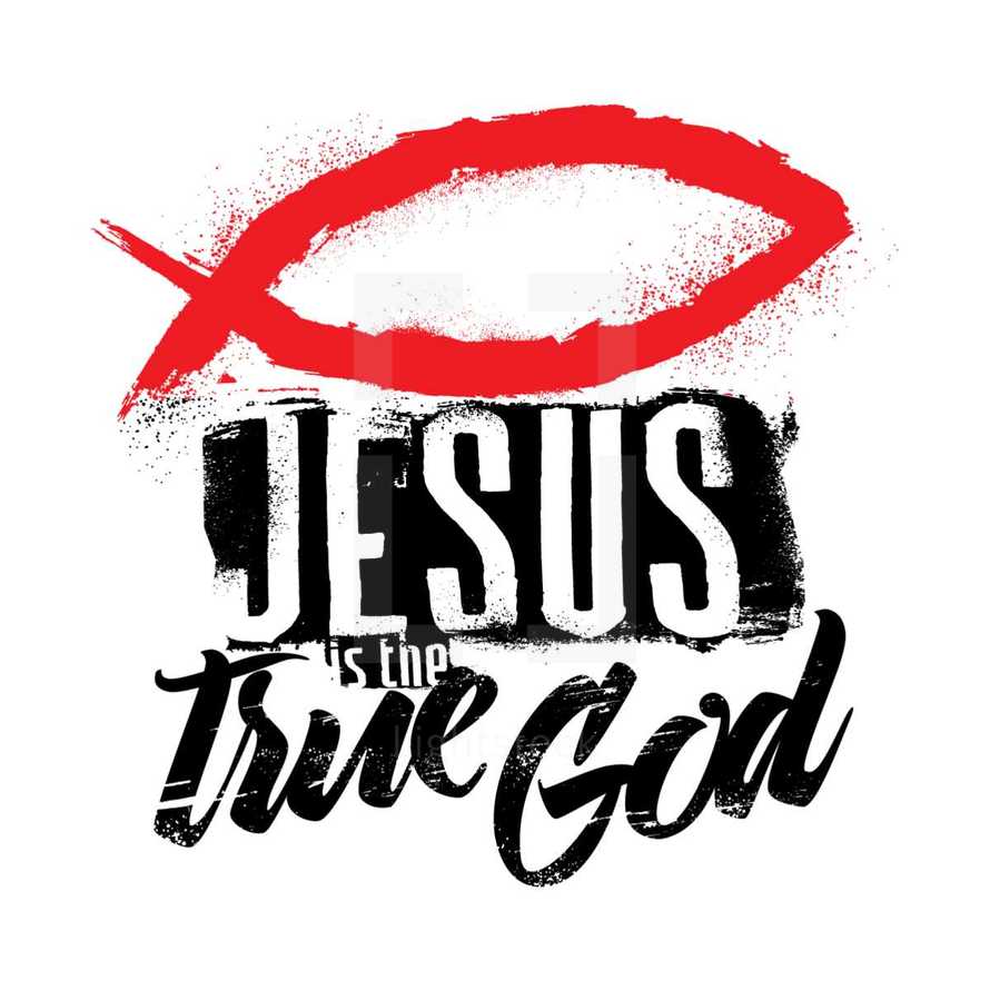 Jesus is the true God 