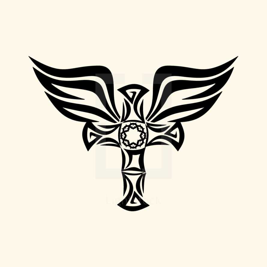 wings on a cross 