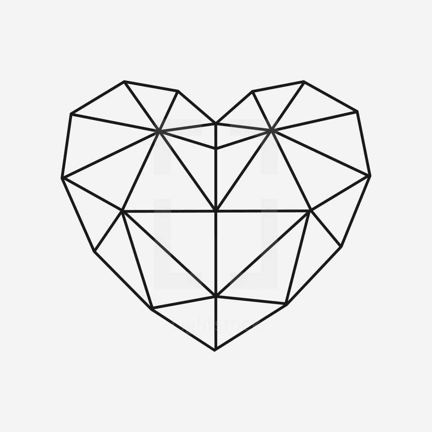 heart gem stone 