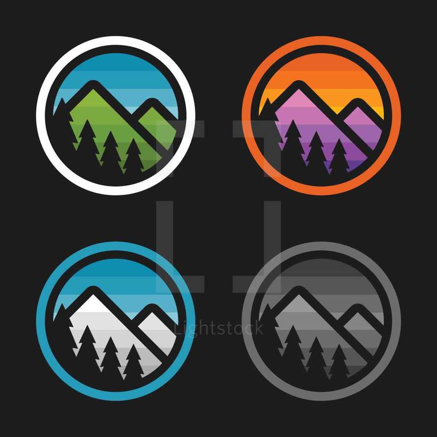mountain badges