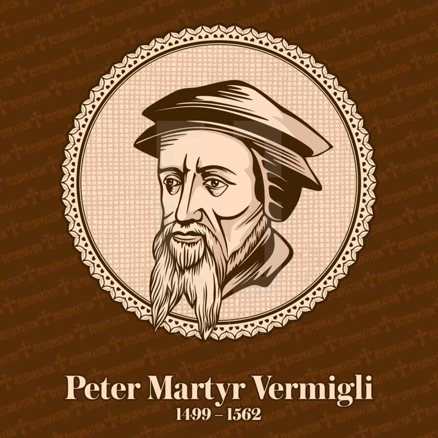Peter Martyr Vermigli (1499 – 1562) was an Italian-born Reformed theologian. Christian figure.