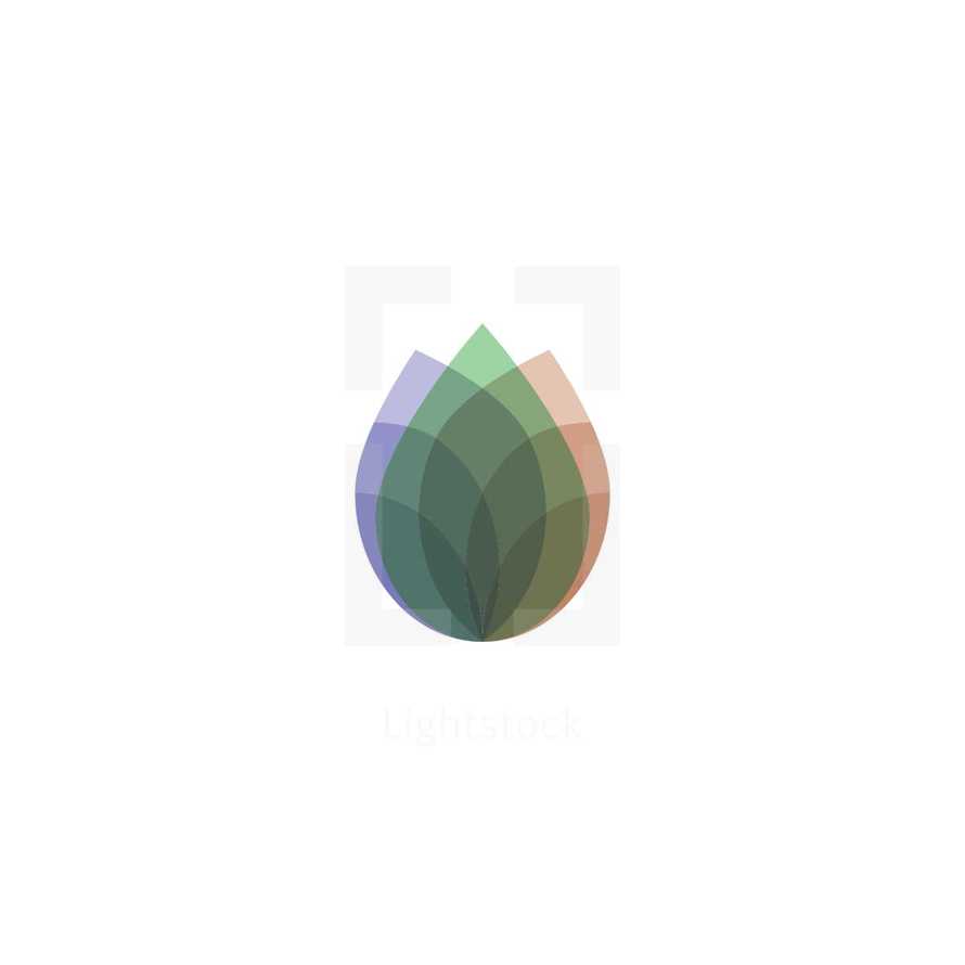 abstract growth icon 