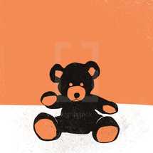 teddy bear illustration.