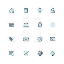 finance icons