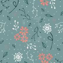 floral pattern vector.