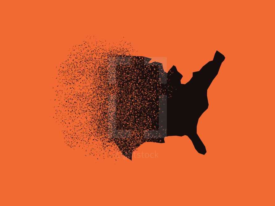 breaking America illustration.