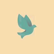 flying dove icon