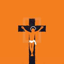 crucifixion illustration.
