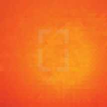 abstract orange poly sunburst background.