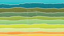 Colourful abstract hills 