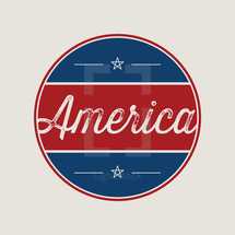 America badge 