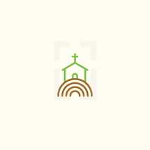 simple church growth icon