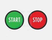 start and stop buttons 