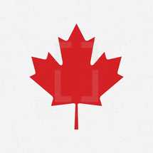 Canadian maple leaf 