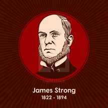 James Strong (1822 - 1894) was an American Methodist biblical scholar and educator, and the creator of Strong's Concordance.
