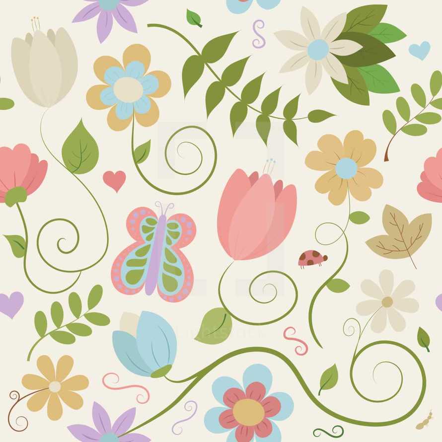 floral pattern background 