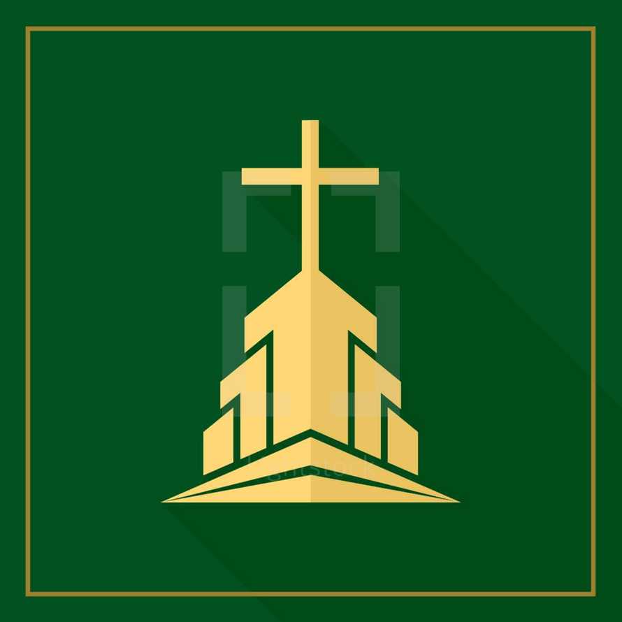 cross and church logo