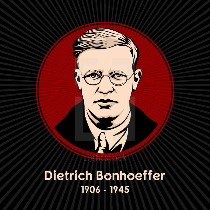 Dietrich Bonhoeffer (1906 - 1945) was a Lutheran pastor, theologian, anti-Nazi dissident, and key founding member of the Confessing Church.