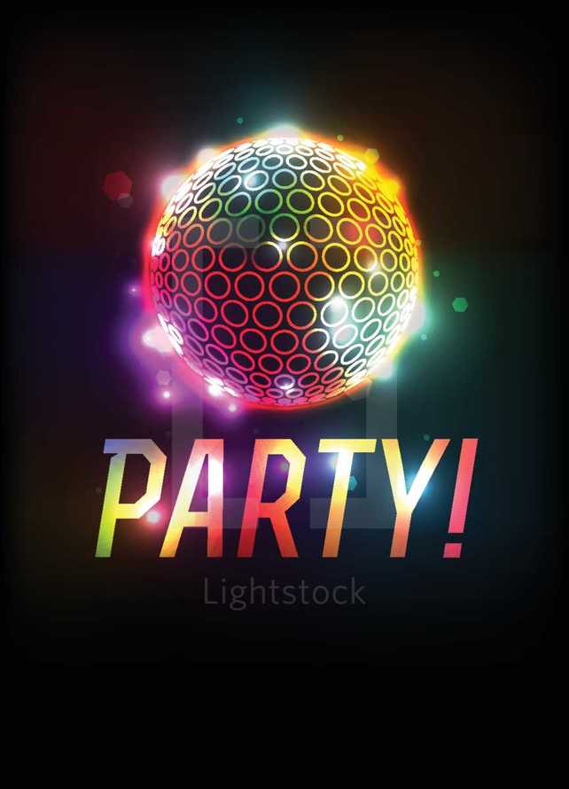 disco ball party 