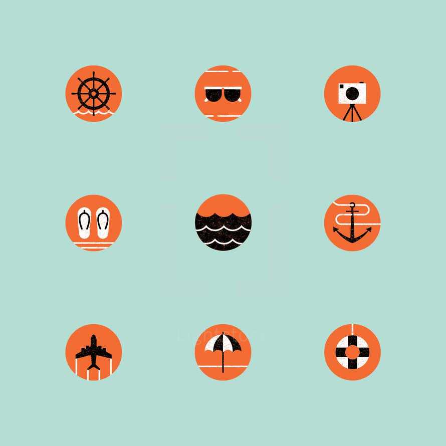 summer icons