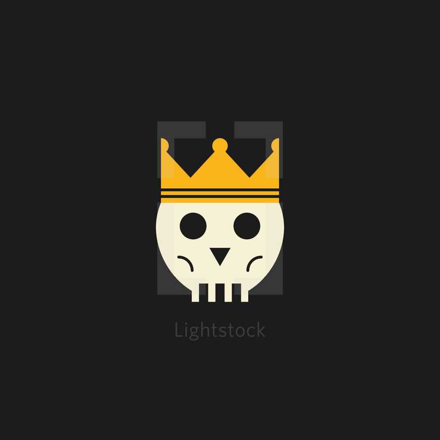 king skull icon