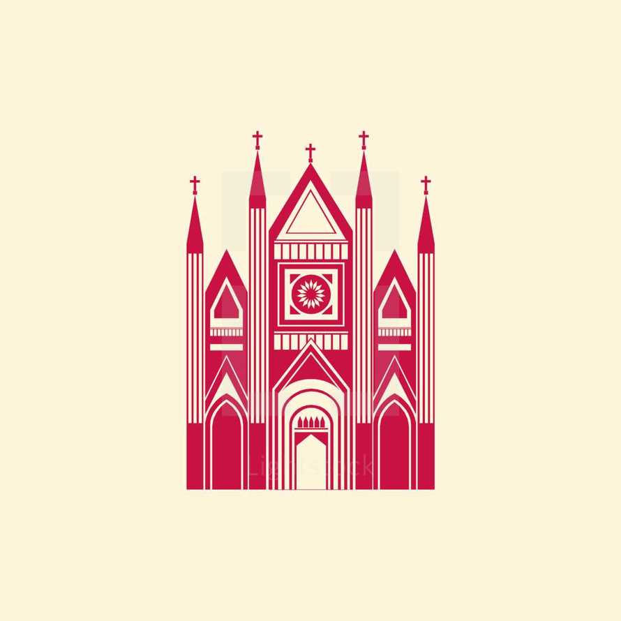 red church icon
