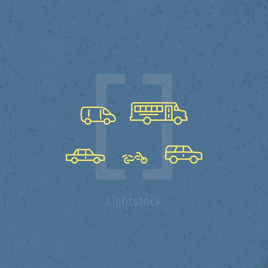 vehicle icons 