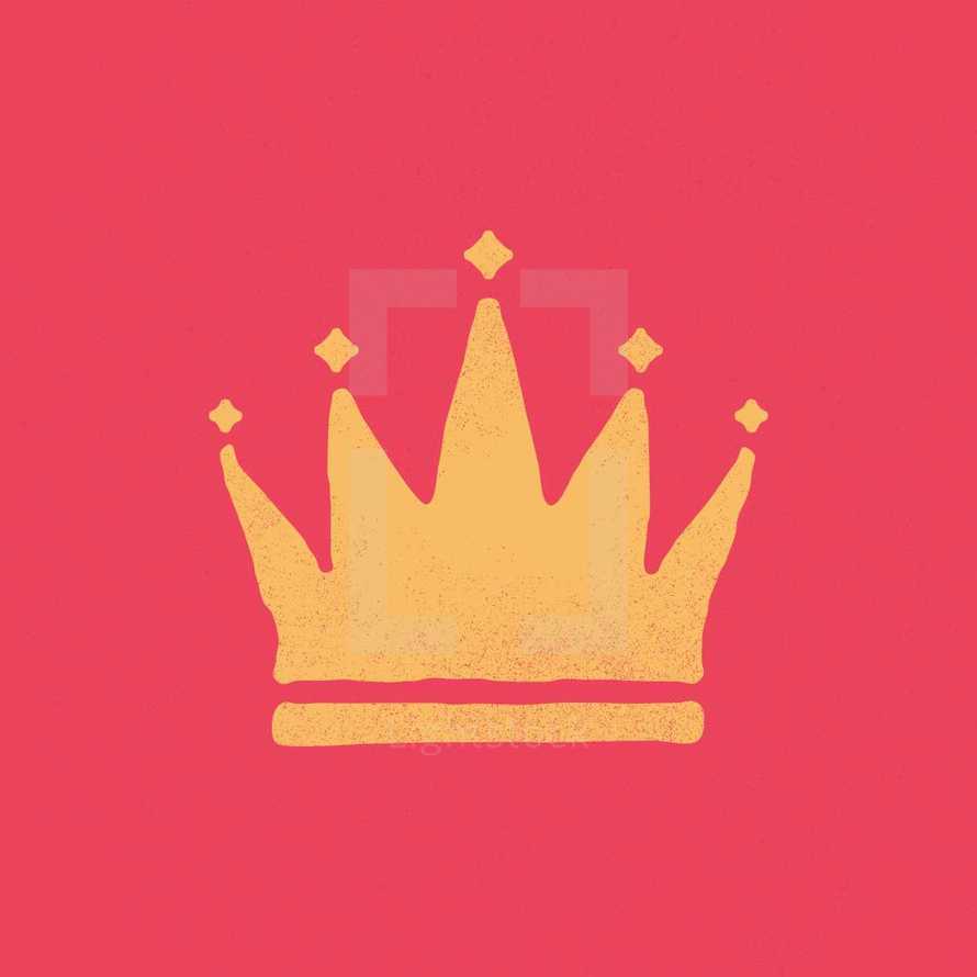 crown illustration. 